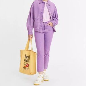 Levi's Lavender Denim Pants